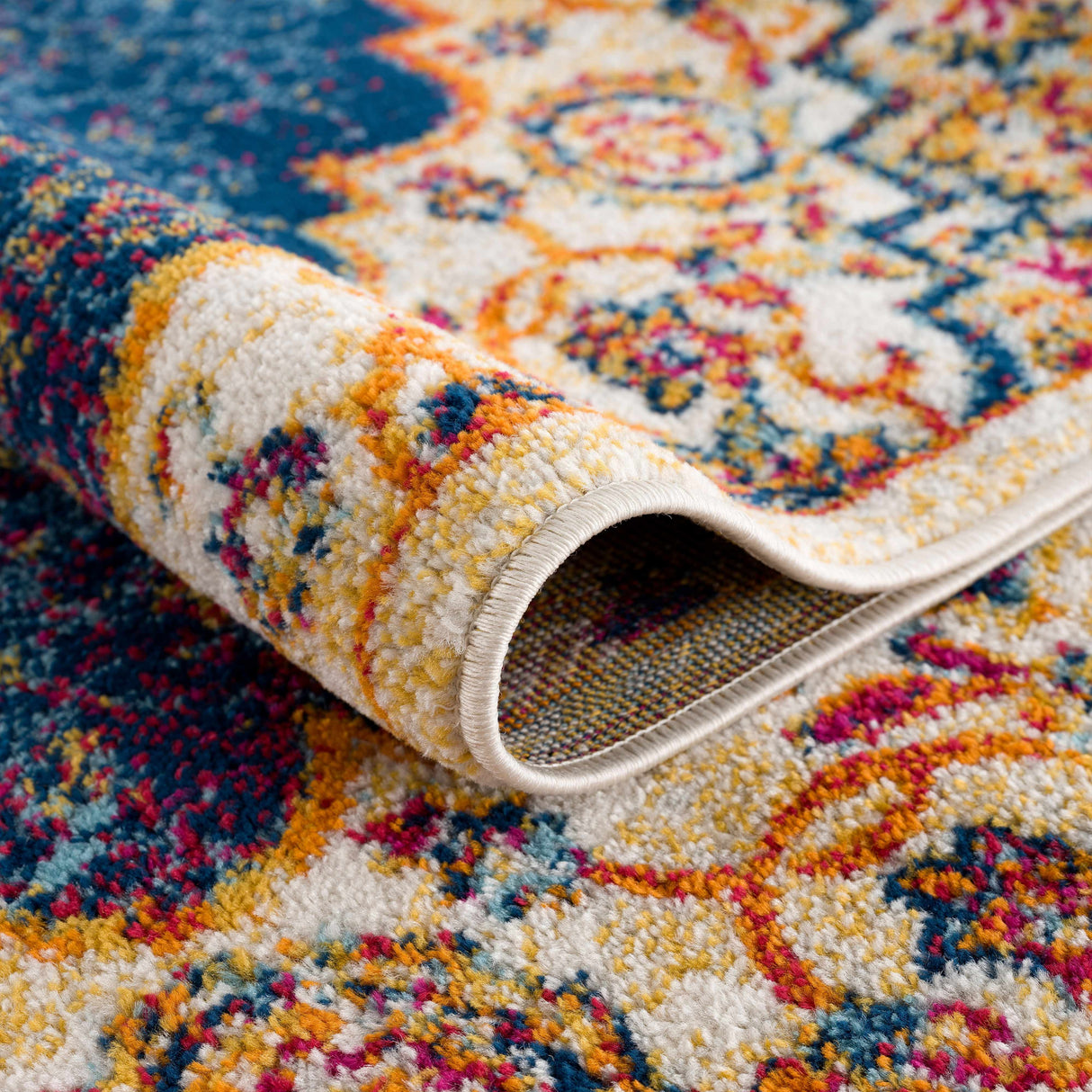 Istanbul Navy Area Rug - Clearance