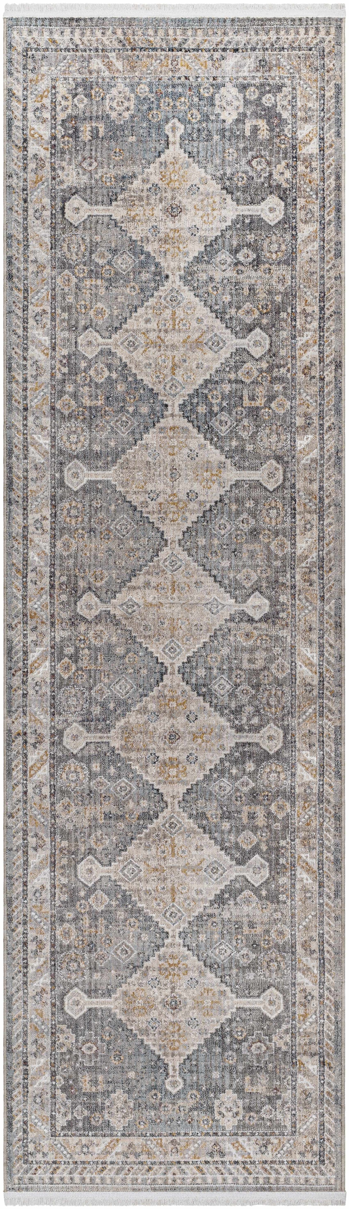 Lyam Luxe Rug with Fringes
