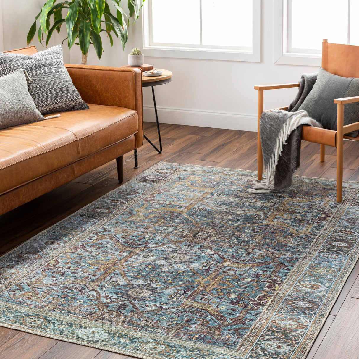 Kaif Washable Area Rug - Clearance