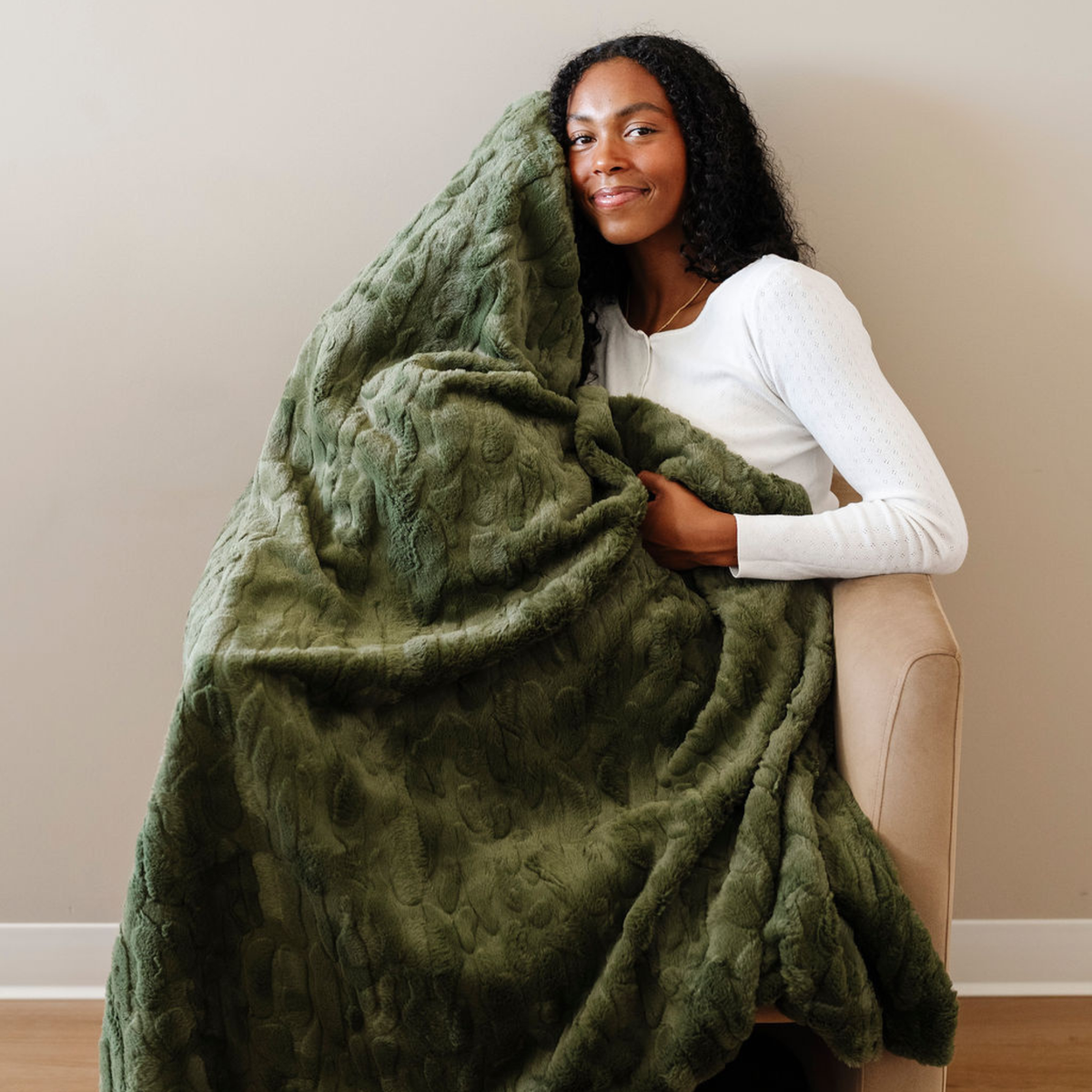 Saranoni PATTERNED FAUX FUR XL THROW BLANKETS - view 64