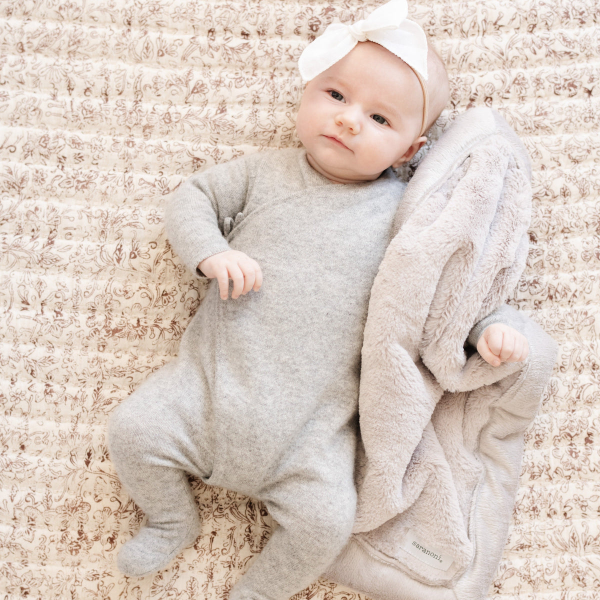 Saranoni LUSH MINI BLANKETS in Feather