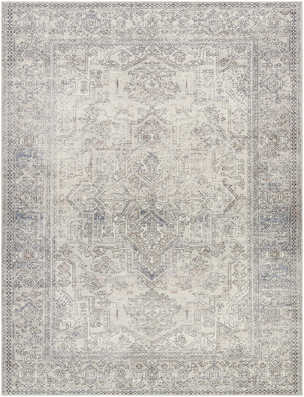 Margot Medallion Light Gray - Livabliss x Becki Owens
