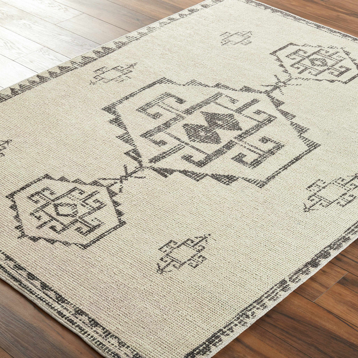 Solona Medallion Beige Rug - Livabliss x Becki Owens