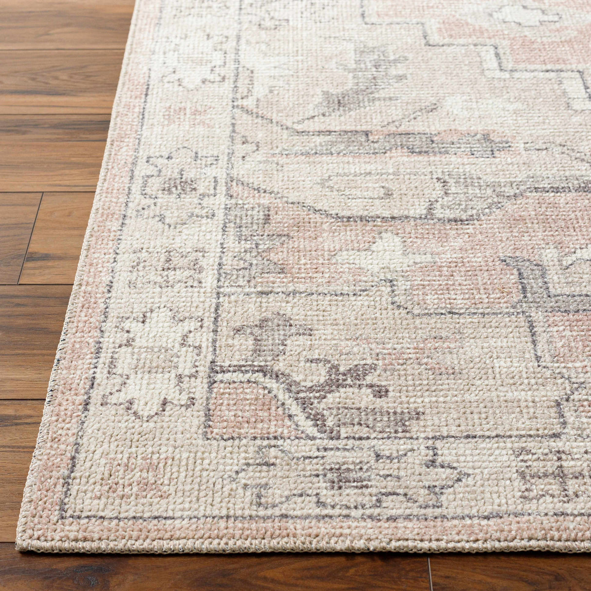 Elle Medallion Taupe Area Rug