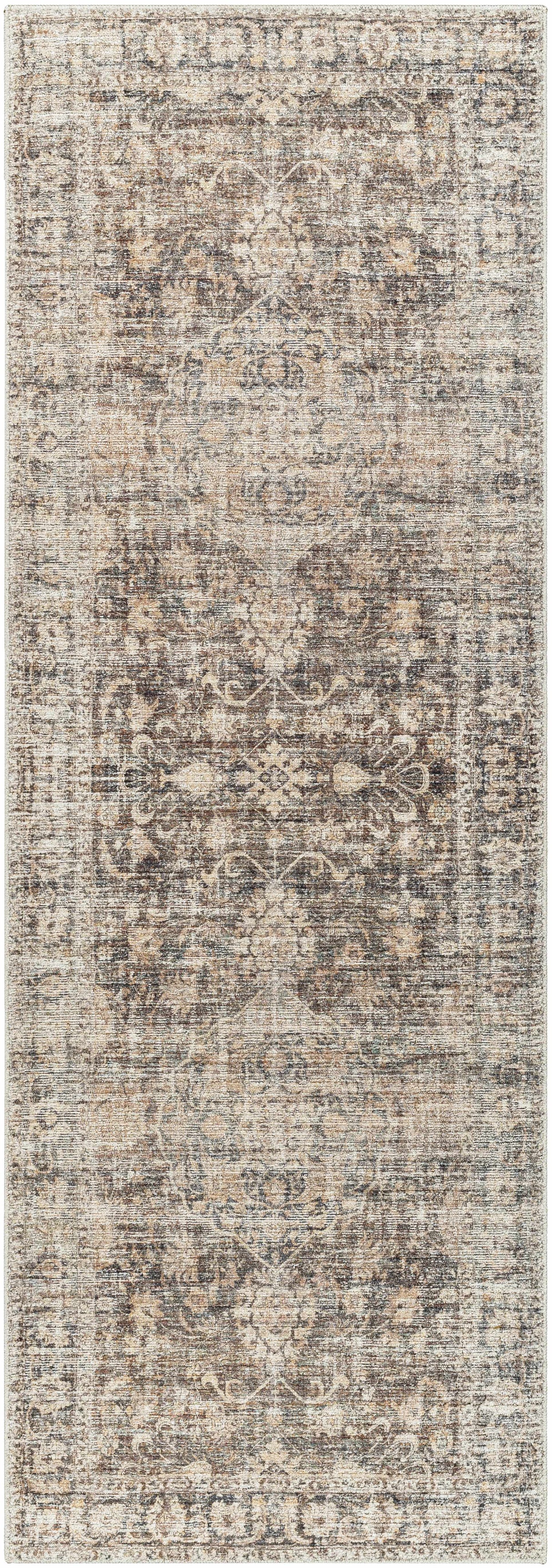 Marlene Medallion Brown Area Rug - Becki Owens x Livabliss