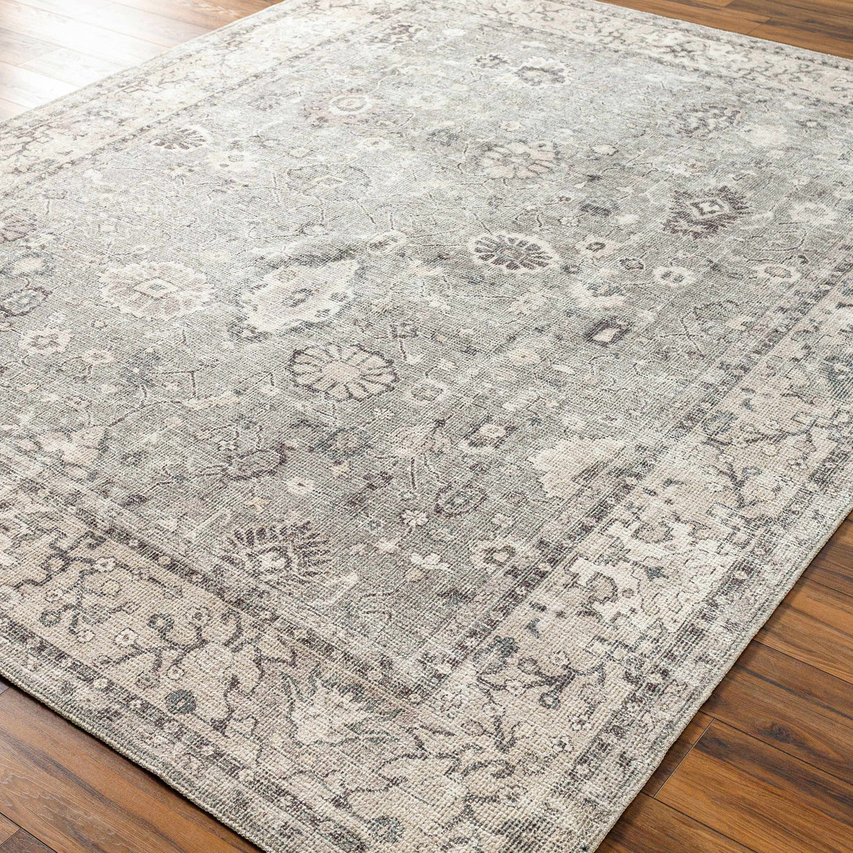 Davina Damask Light Gray - Livabliss x Becki Owens