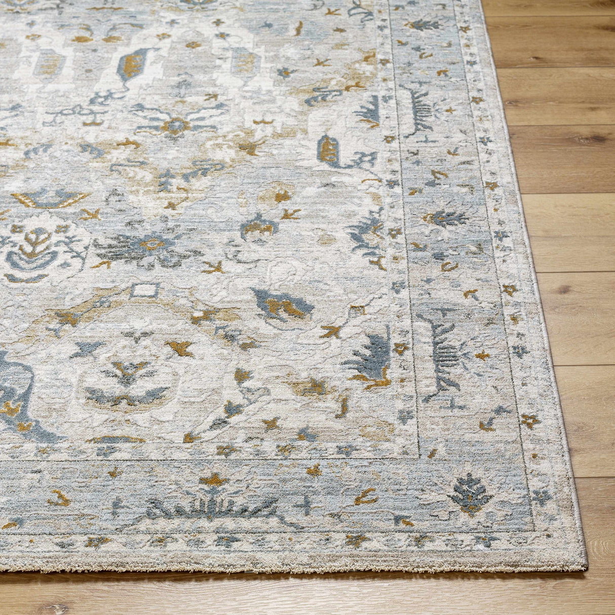 Emile Textured Rug with Fringes