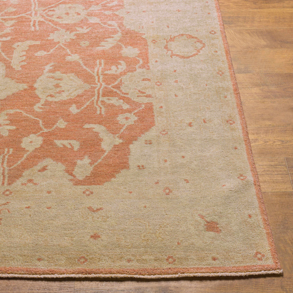 Seney Peach Area Rug - Clearance