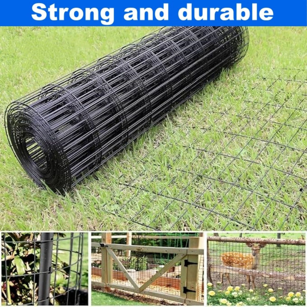 SHEN M Vinyl-Coated Metal Welded Wire Fence with PVC Coating - view 3