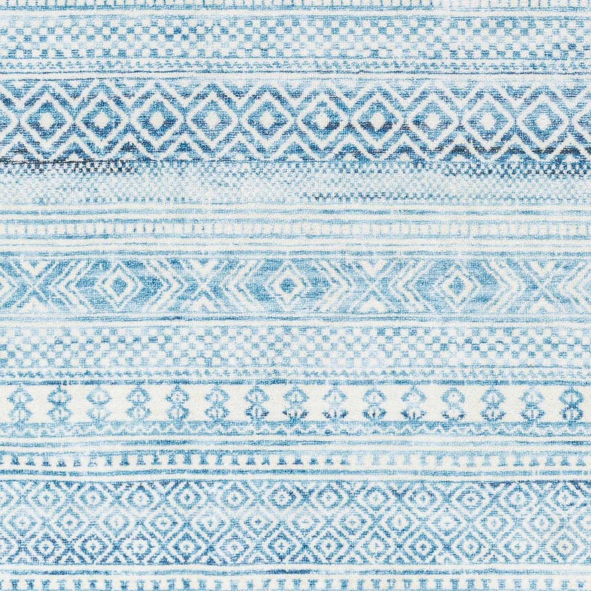 Gizeh Arctic Stone Washable Area Rug - Clearance