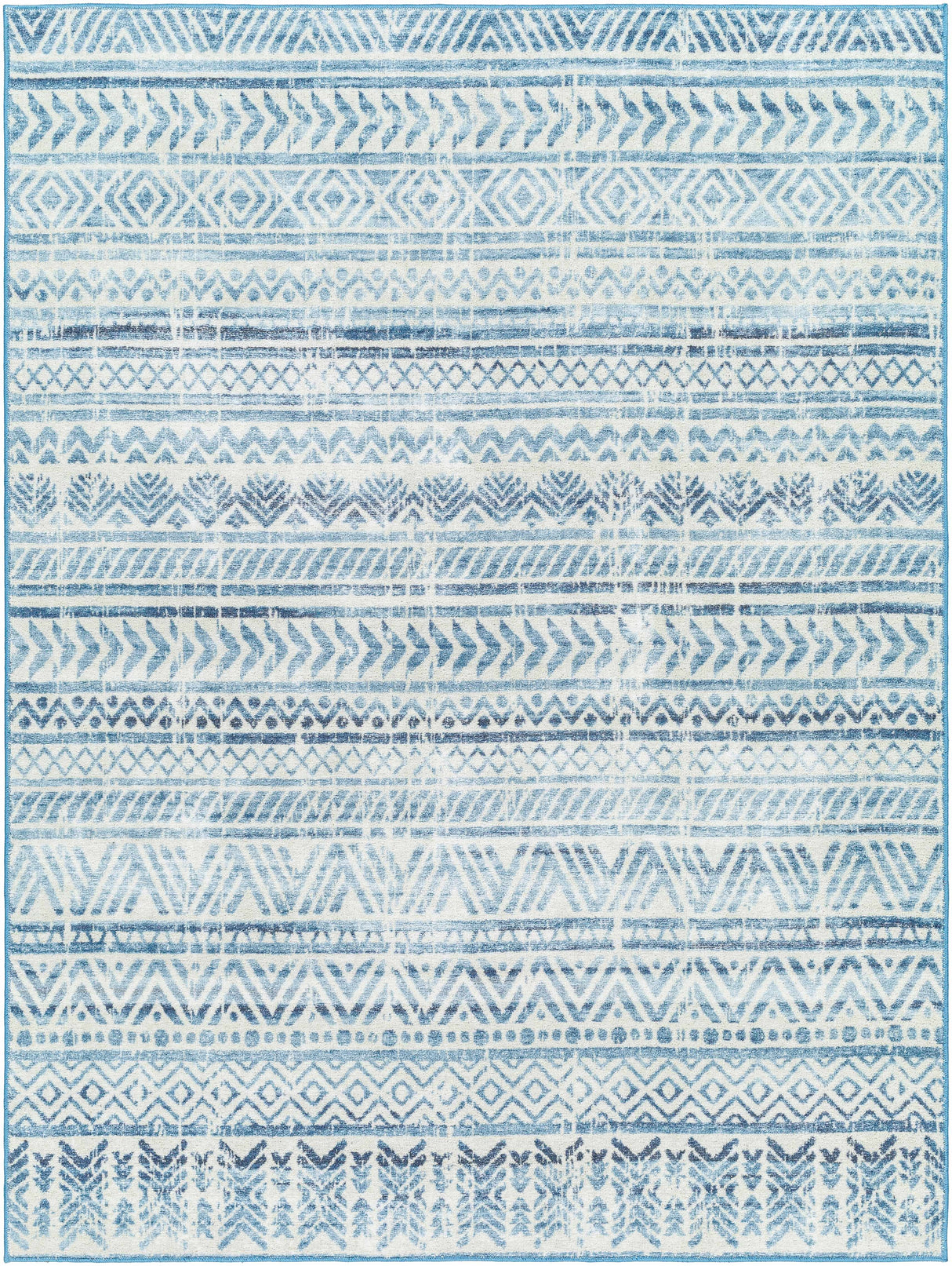 Ianna Arctic Stone Washable Area Rug - Clearance
