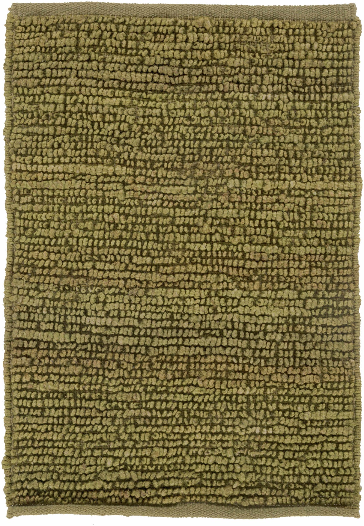 Glover Olive Braided Jute Carpet - Clearance