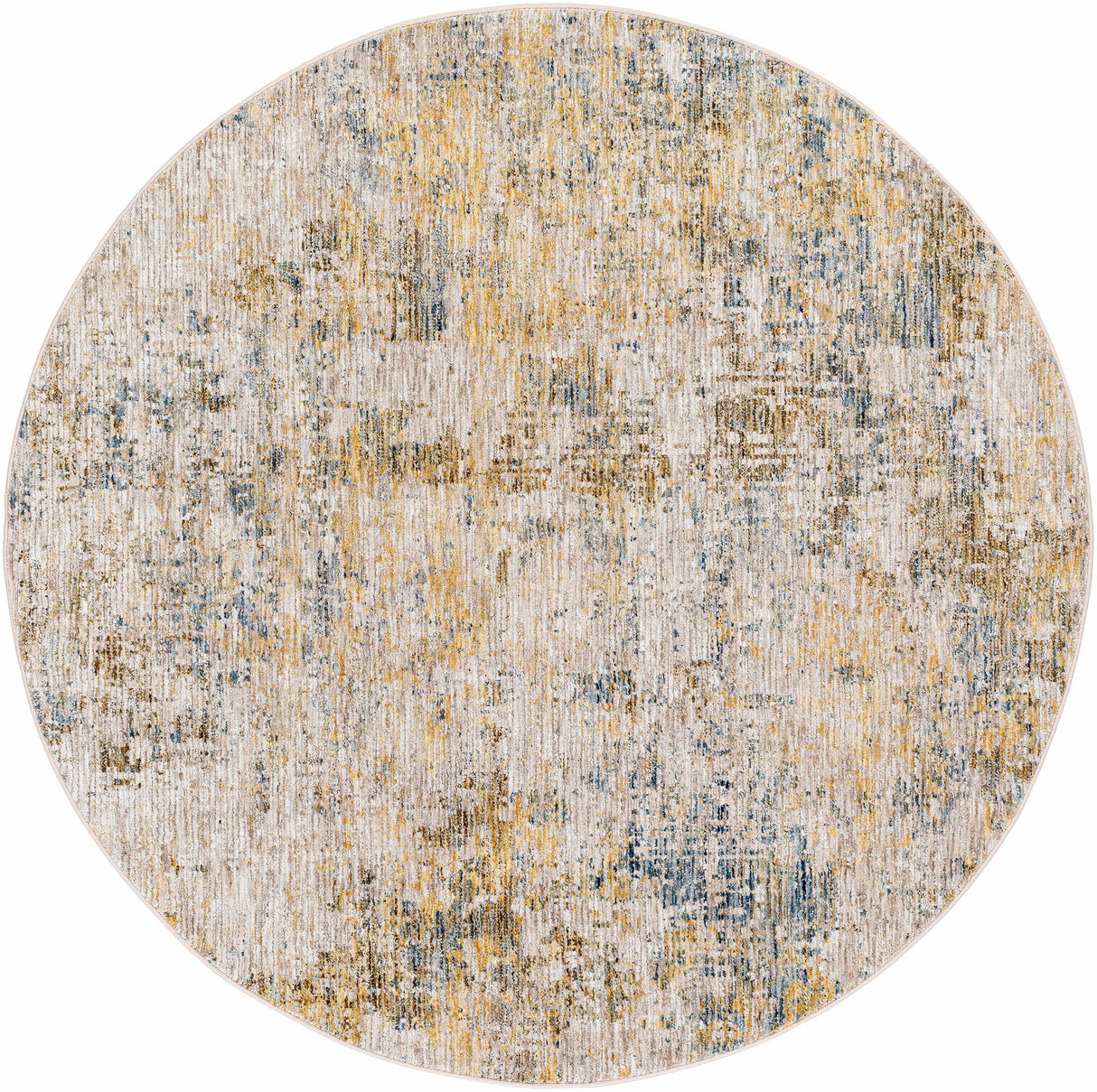 Chas Beige Rich Textured Traditional Rug