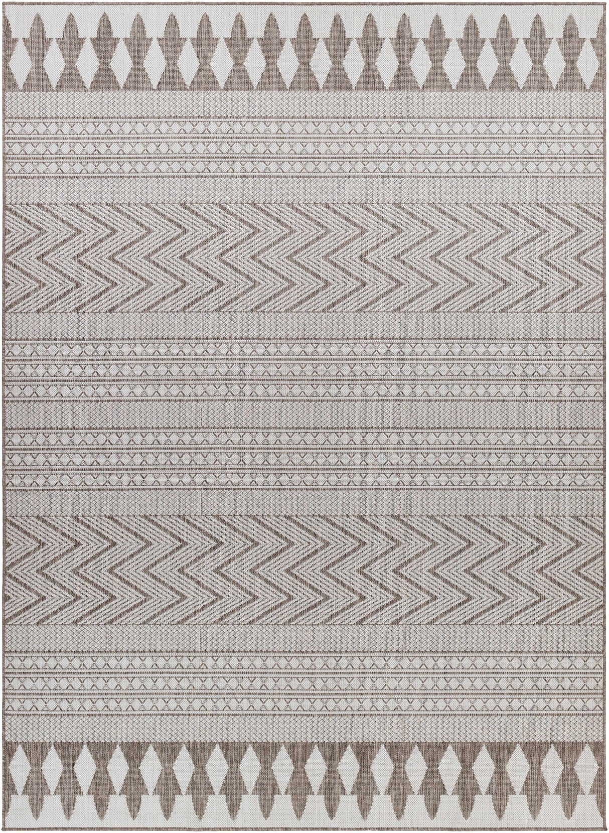 Asif Brown Area Rug - Clearance