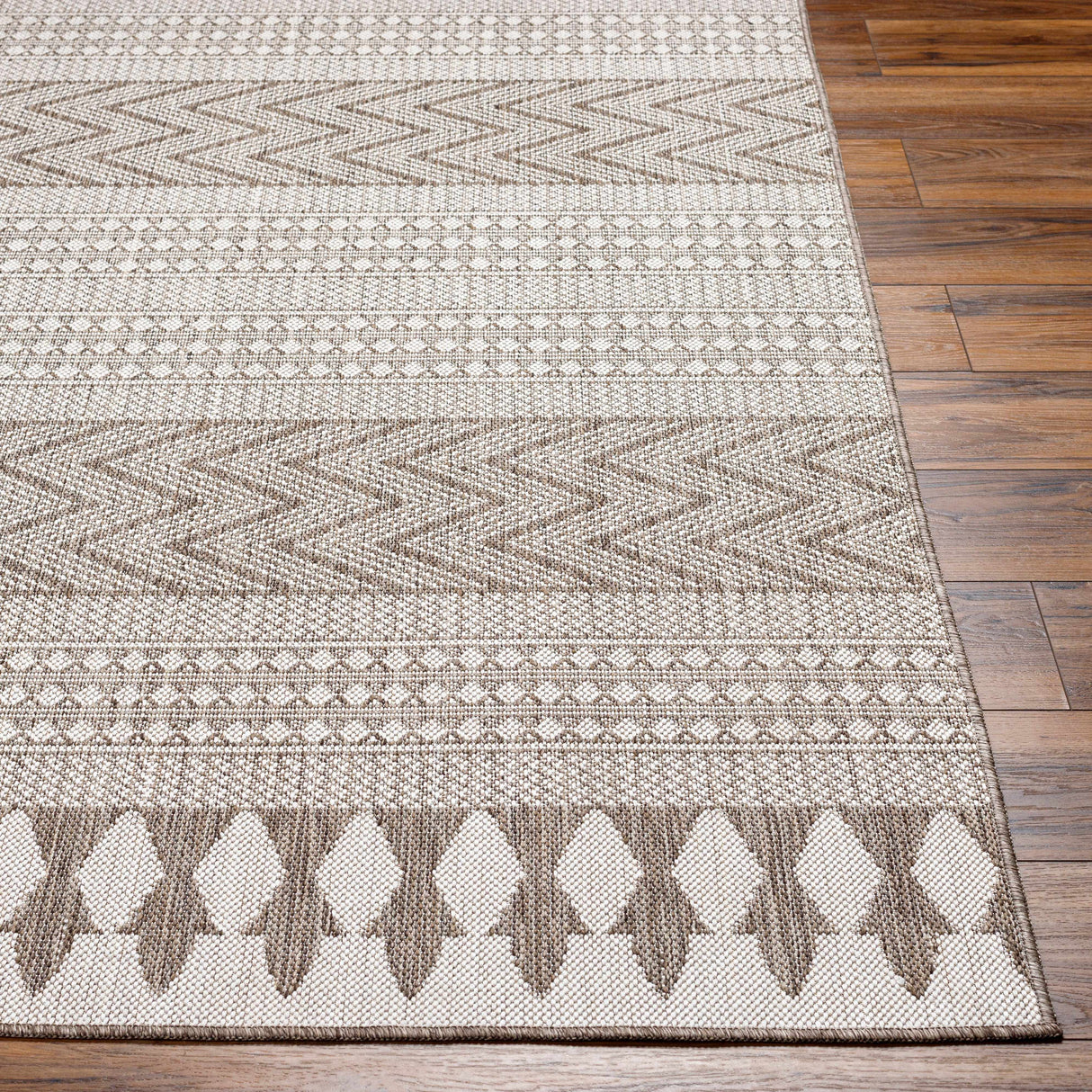 Asif Brown Area Rug - Clearance