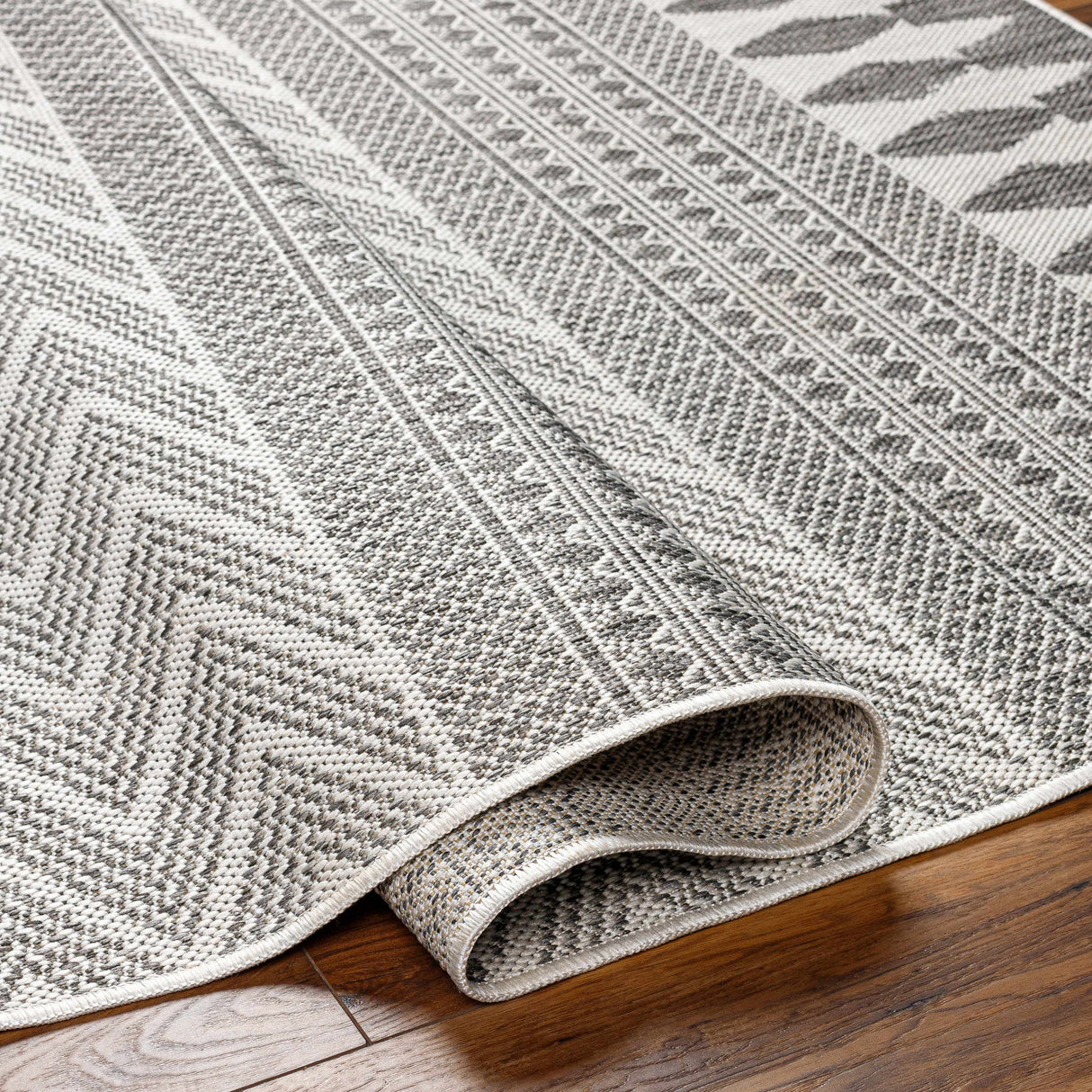 Asif Charcoal Area Rug - Clearance
