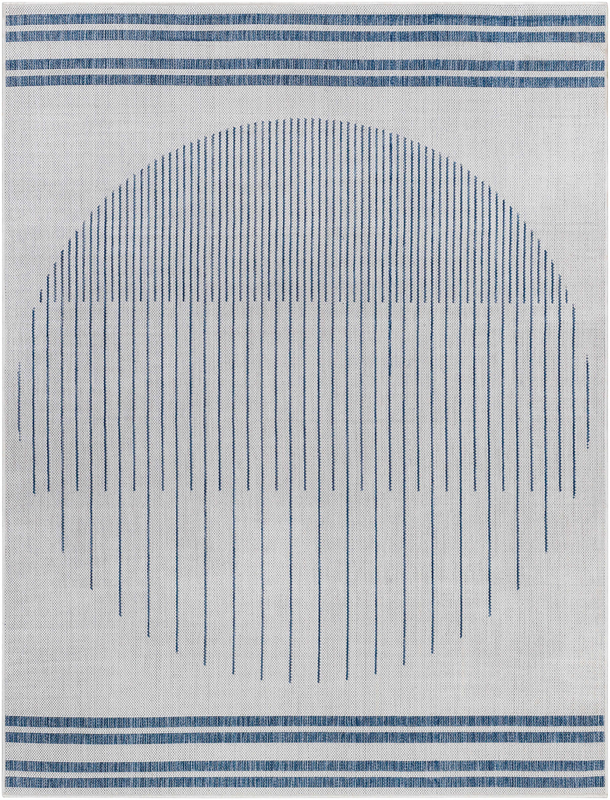 Aviya Blue & Gray Area Rug - Clearance