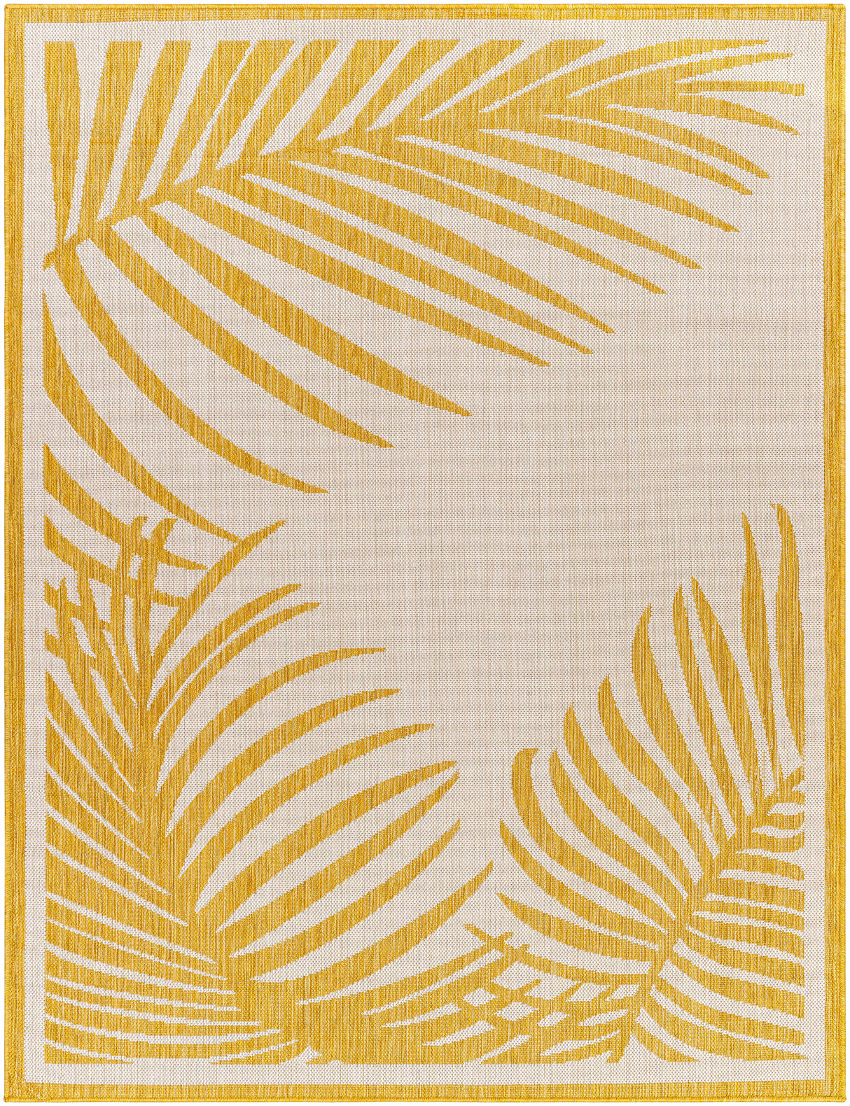 Dina Mustard & Beige Area Rug - Clearance