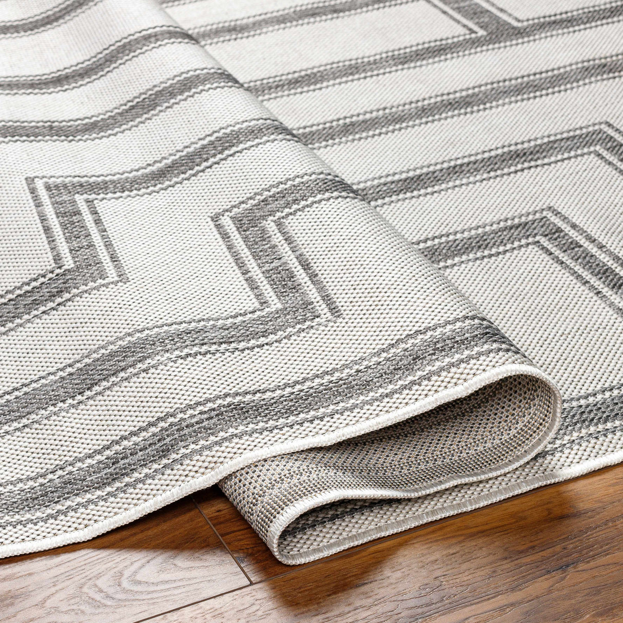 Taro Light Gray Area Rug - Clearance