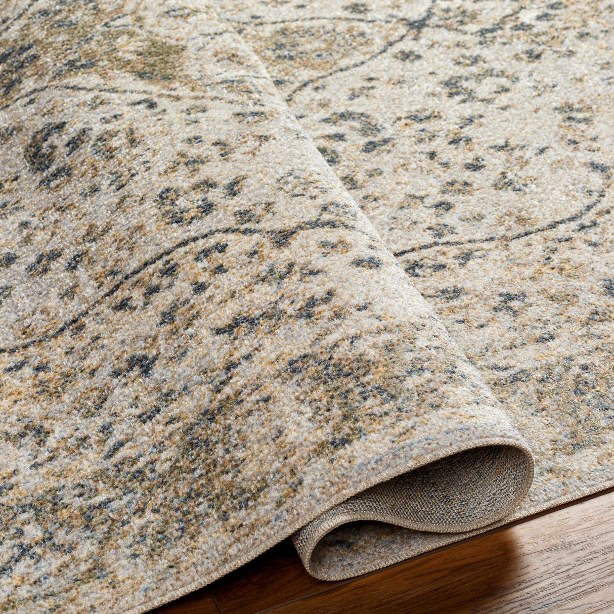 Cara Flat Pile Washable Rug