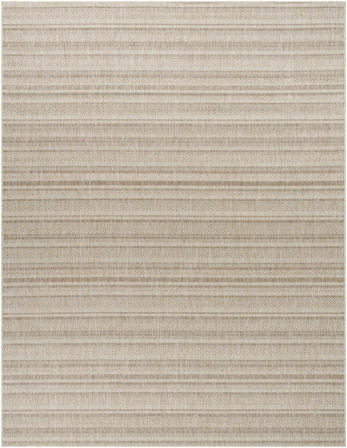Sultanhisar Striped Nordic Rug
