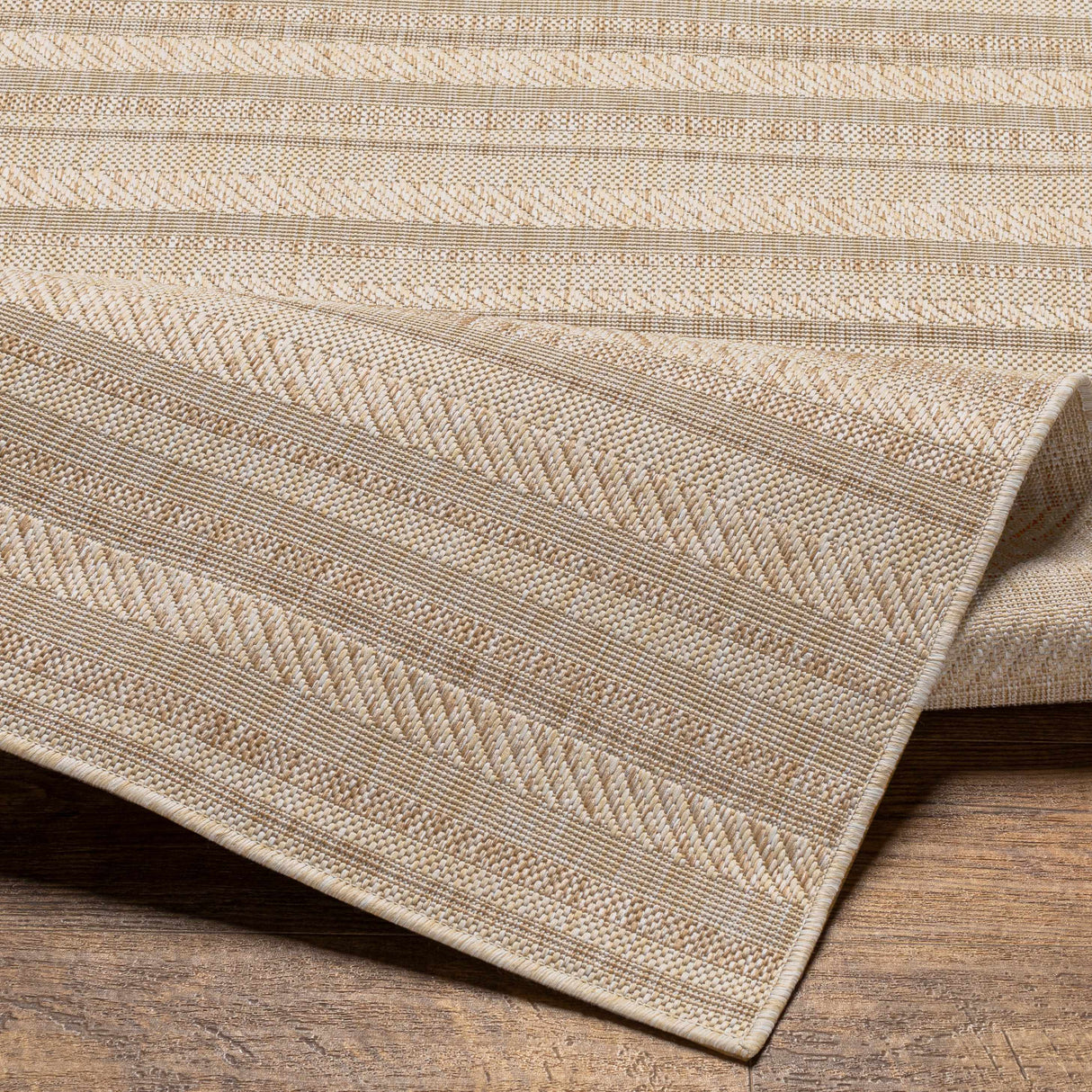 Sultanhisar Striped Nordic Rug