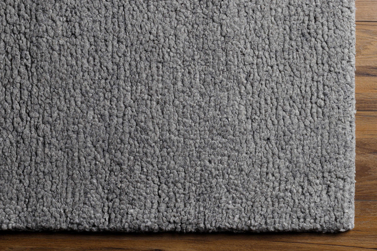 Buffy Taupe Hand Knotted Wool Area Rug - Clearance