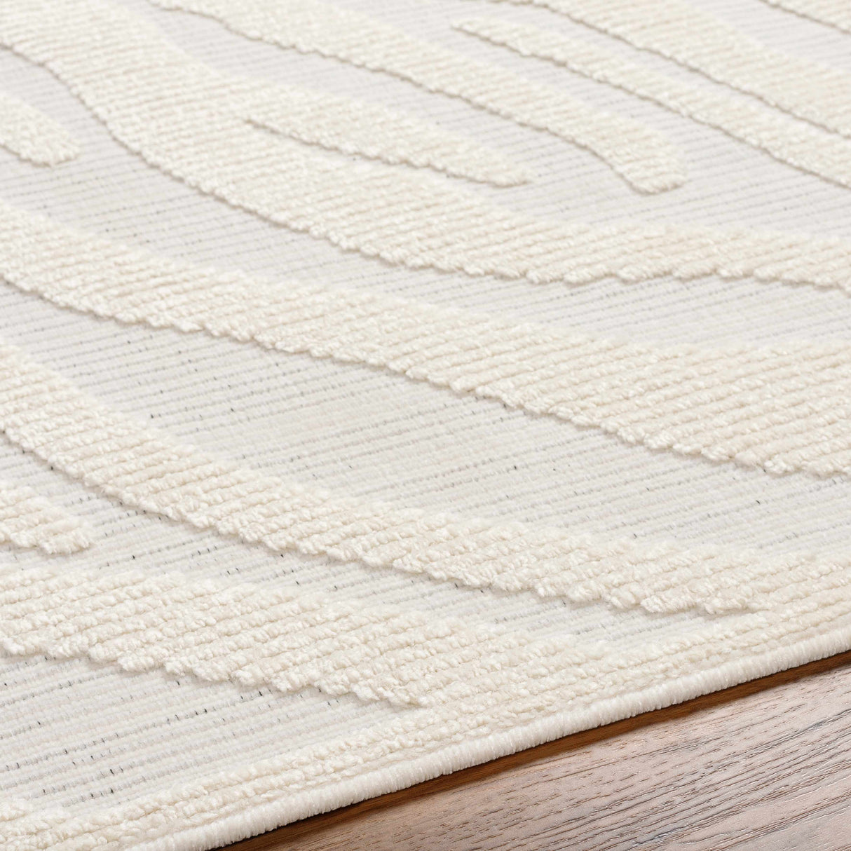 Keto Cream 3D Zebra Rug - Clearance