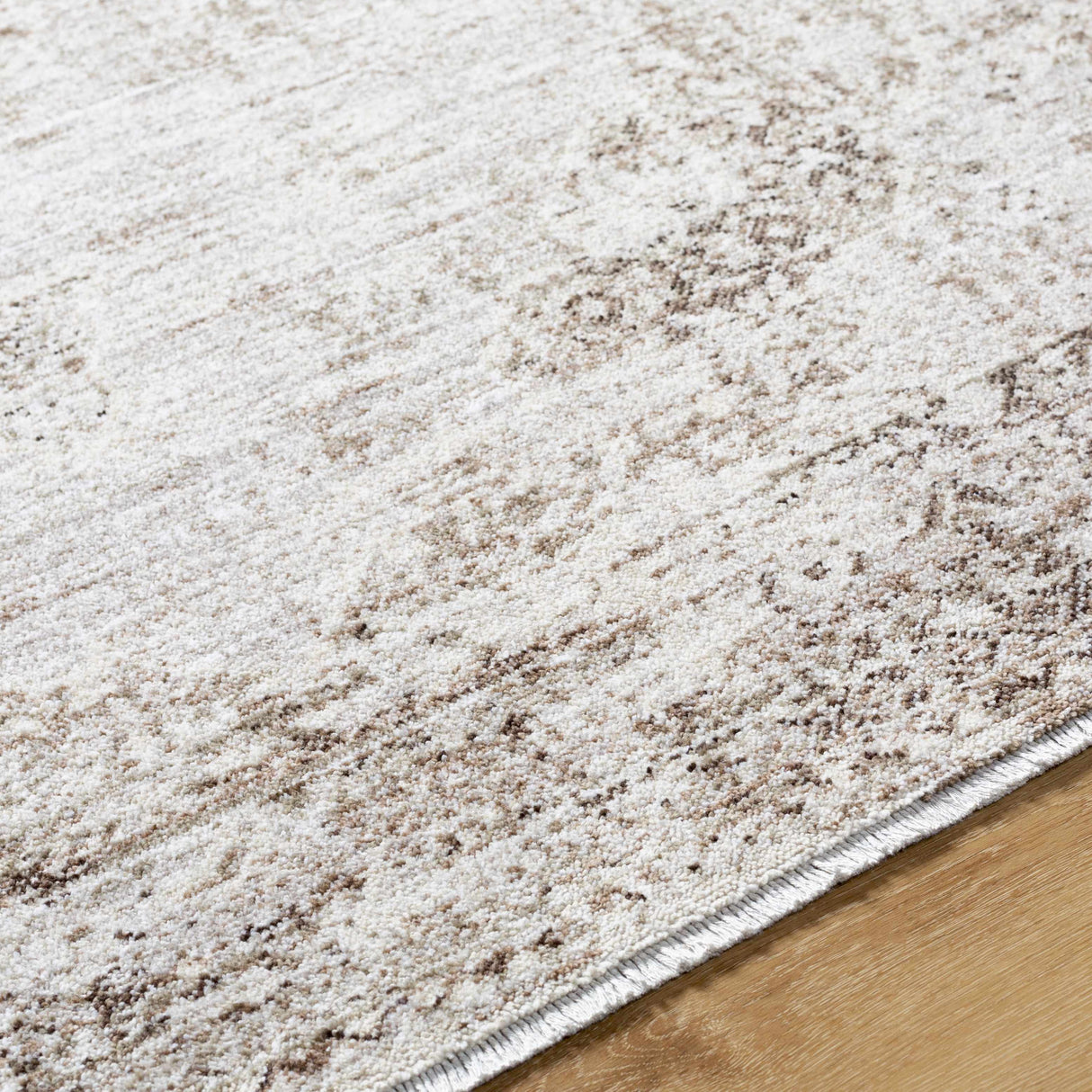 Kosta Beige Medallion Area Rug - Clearance