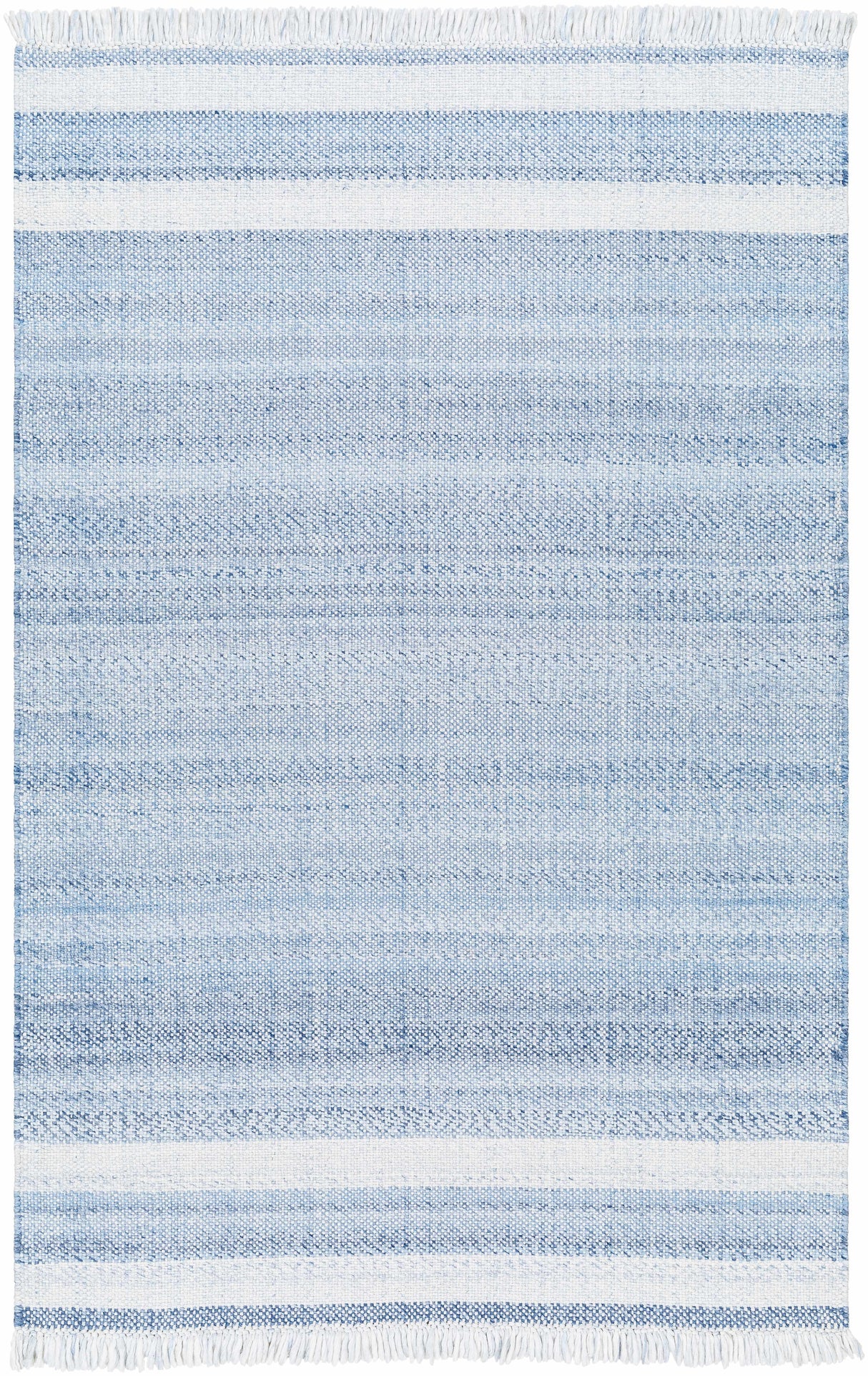 Loic Silver Blue Area Rug