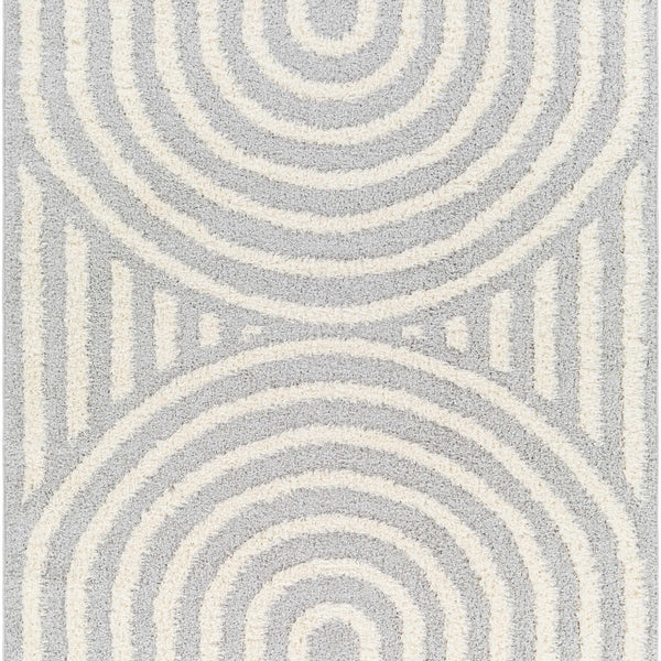 Arnel Gray & Beige Area Rug