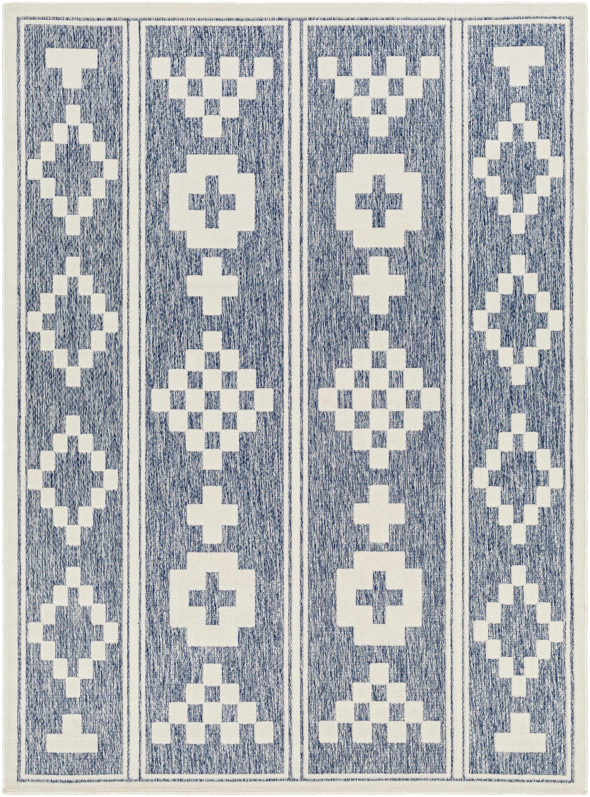 Hiro Blue Outdoor Rug - Clearance