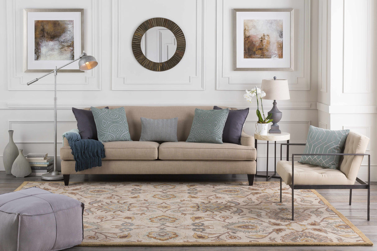 Conesus Hand Tufted Tan 1012 Area Rug