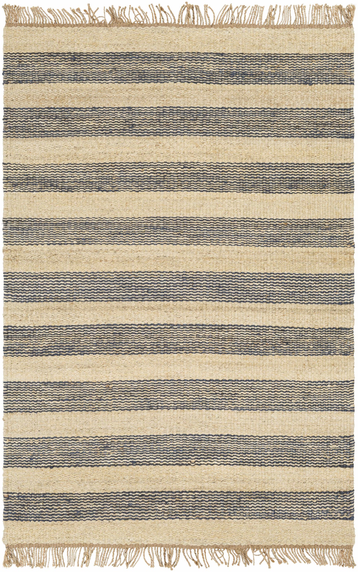 Stapleford Striped Jute Carpet - Clearance