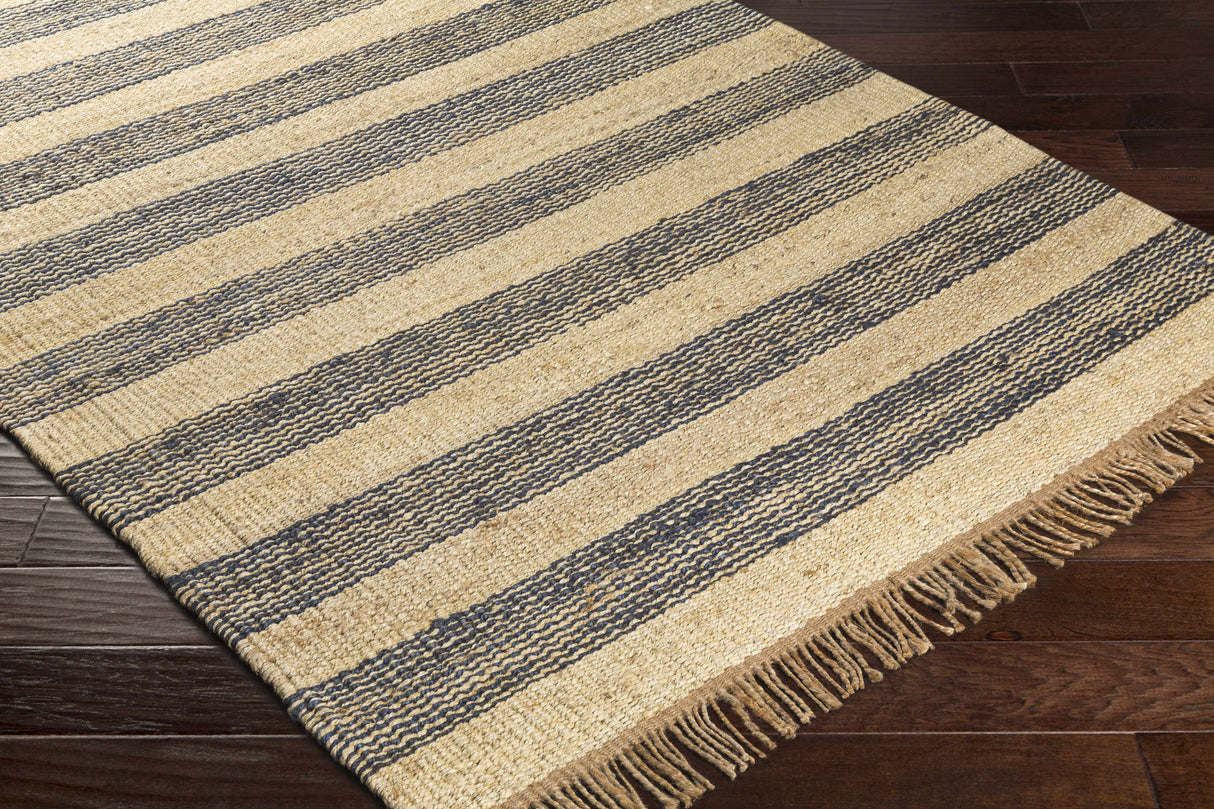 Stapleford Striped Jute Carpet - Clearance