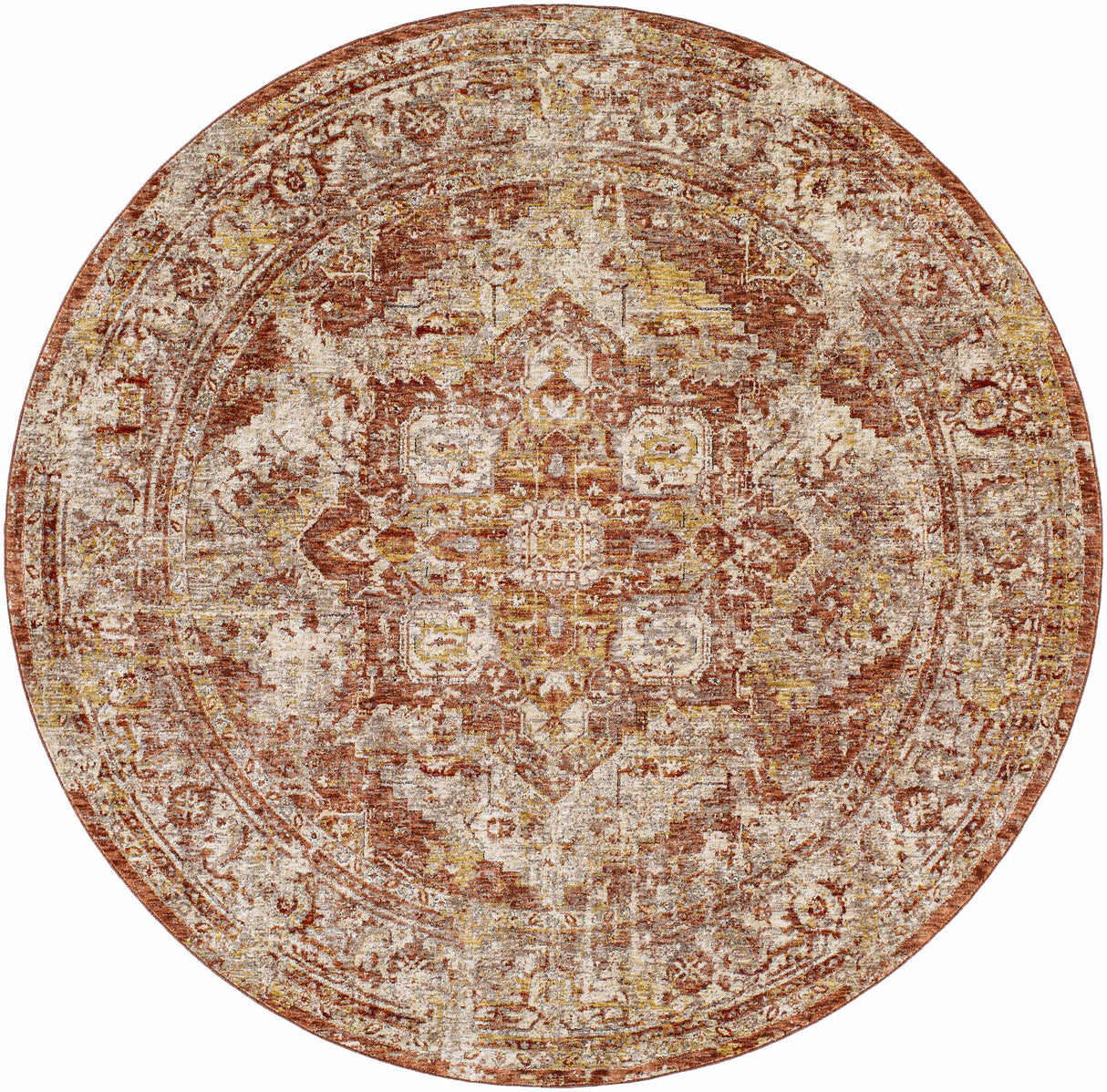 Strathbogie Traditional Red Area Rug