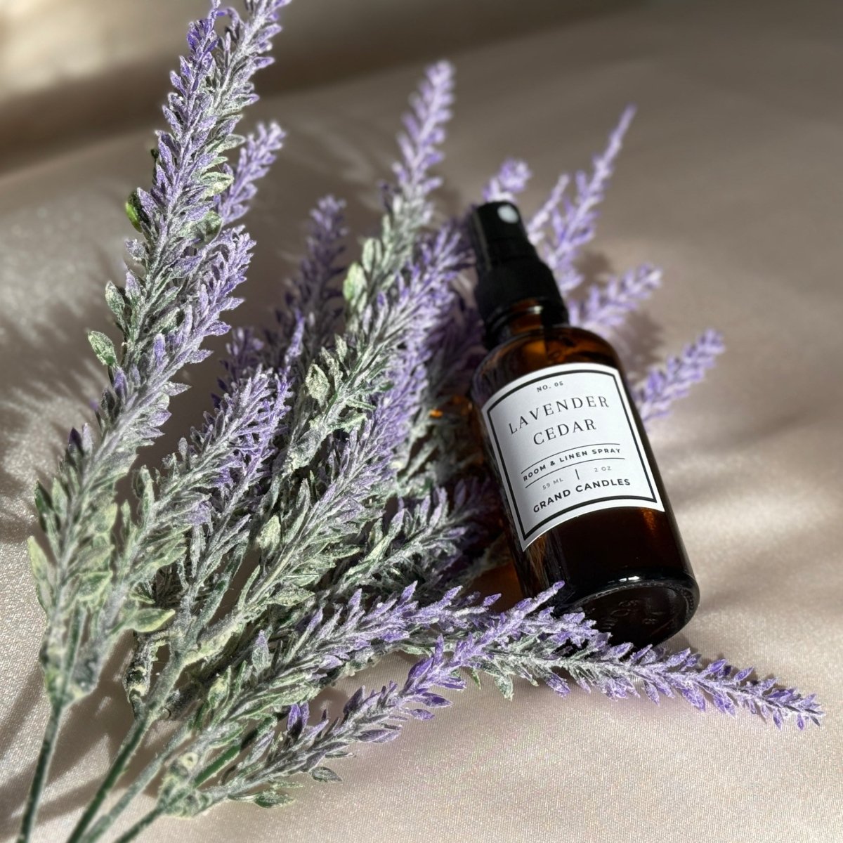 Grand Candles LLC Lavender Blanc Room & Linen Spray - view 3