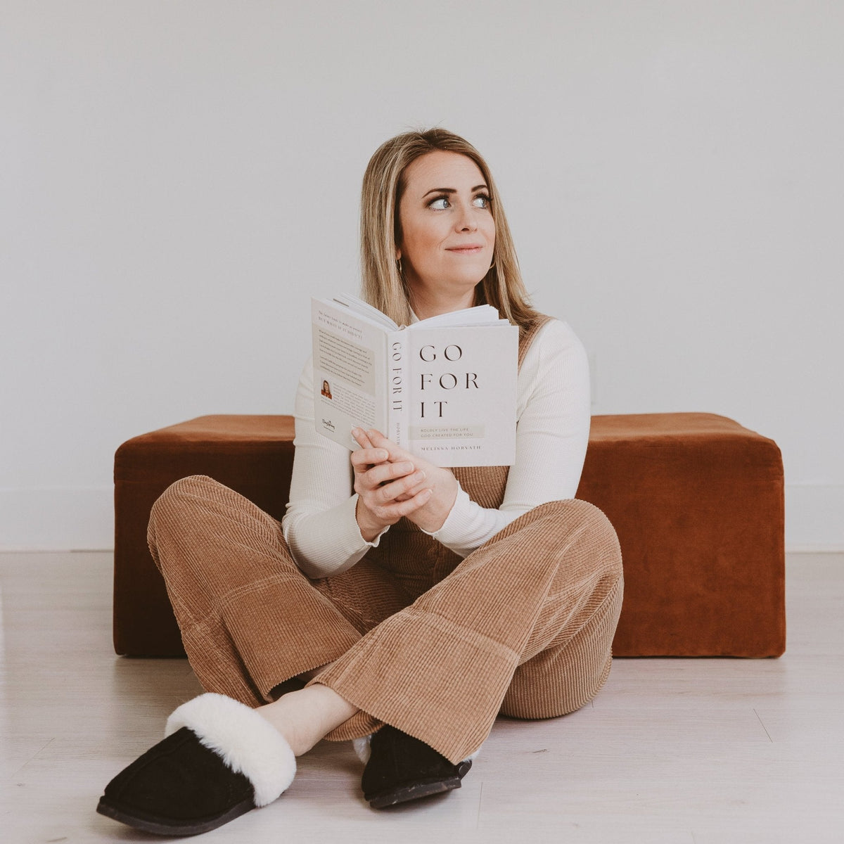 Go For It: 90 Devotions to Boldly Live the Life God Created for You | Sweet Water Decor