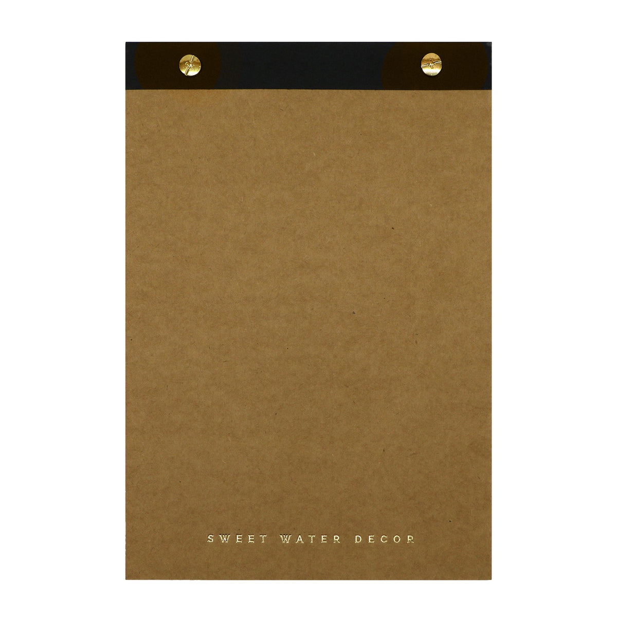 Gold Rivet Basic Notepad | Sweet Water Decor