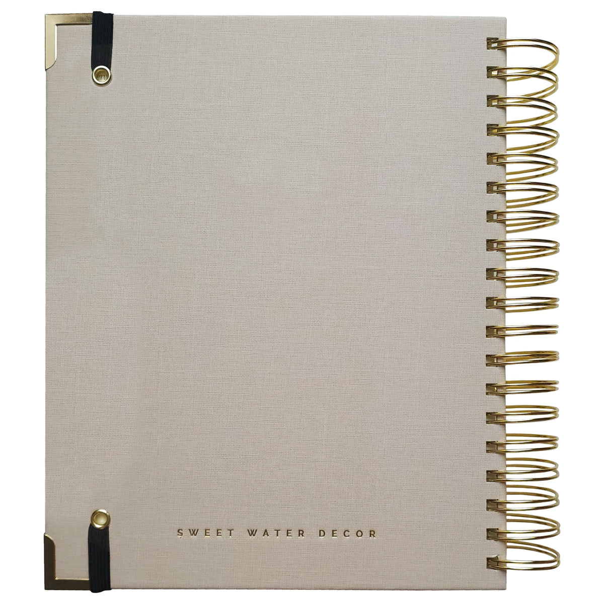 Recipe Book with 8 Tabbed Sections | Sweet Water Decor