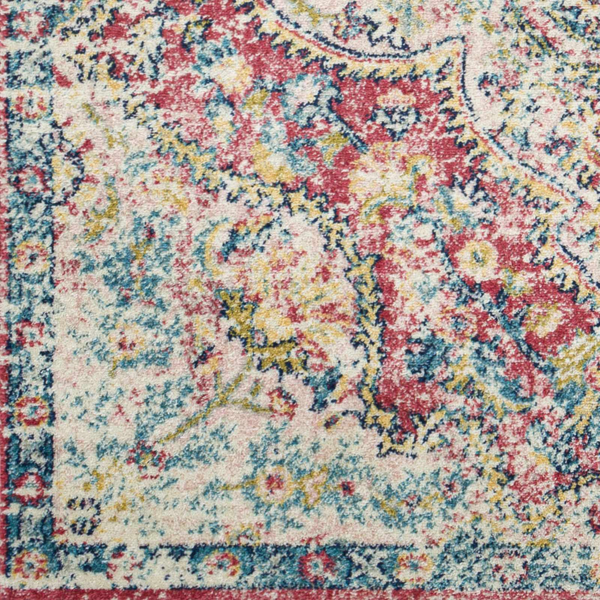 Simsbury Red Area Rug