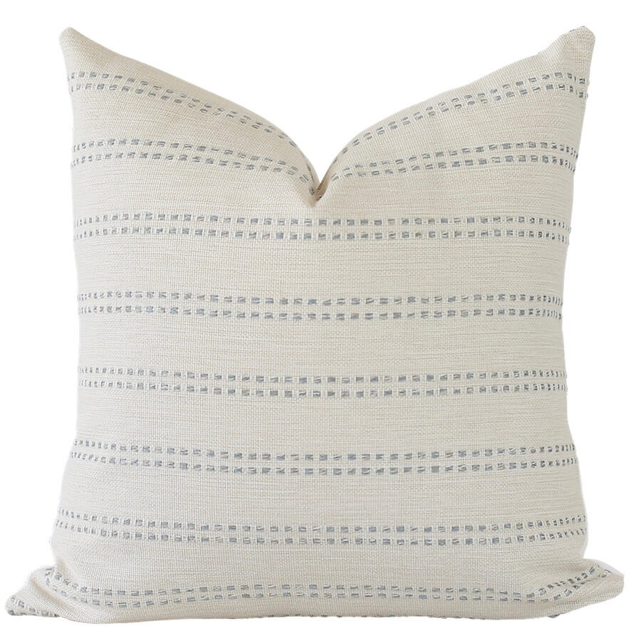Tatum Blue Throw Pillow