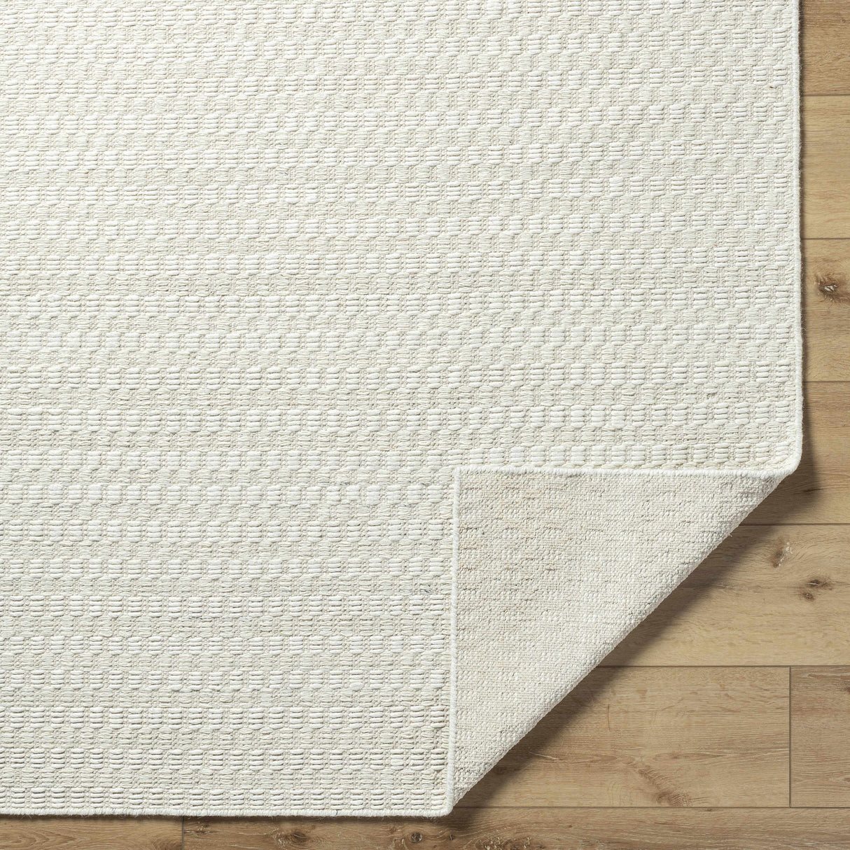 Tevah Siver Wool Rug