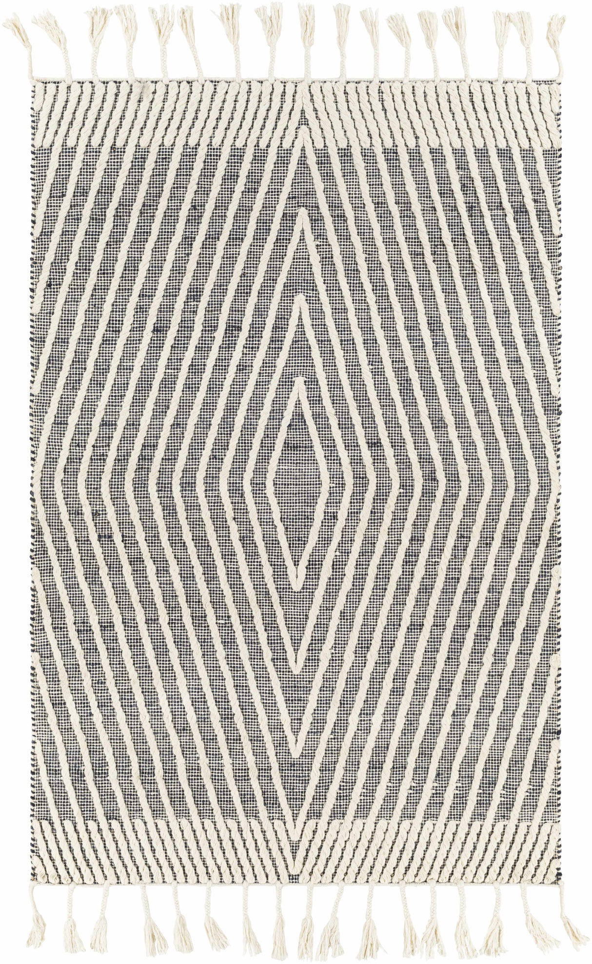 Tamayong Tasseled Jute&Wool Rug - Clearance