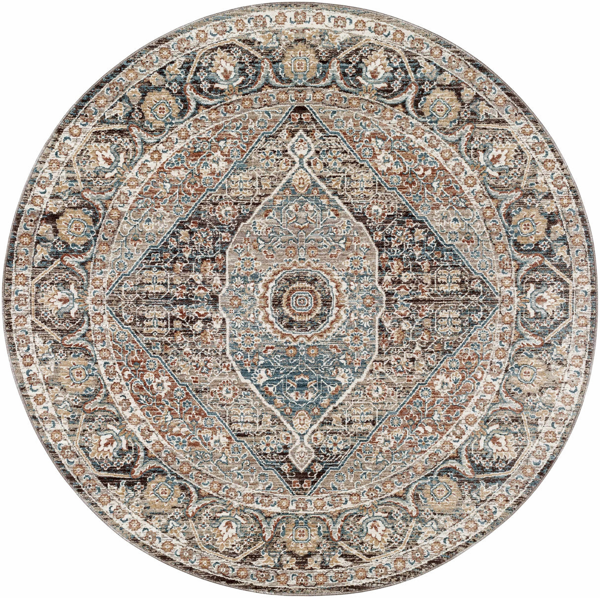 Baychester Brown Area Rug - Clearance