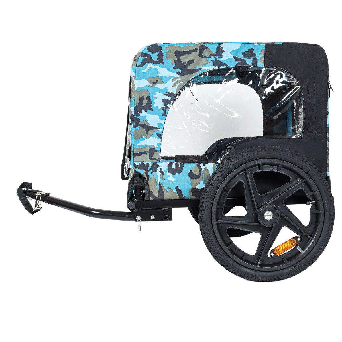 Trailer All Outdoor Heavy Duty Collapsible Pet Bike Trailer with 16-Inch Wheels - view 11