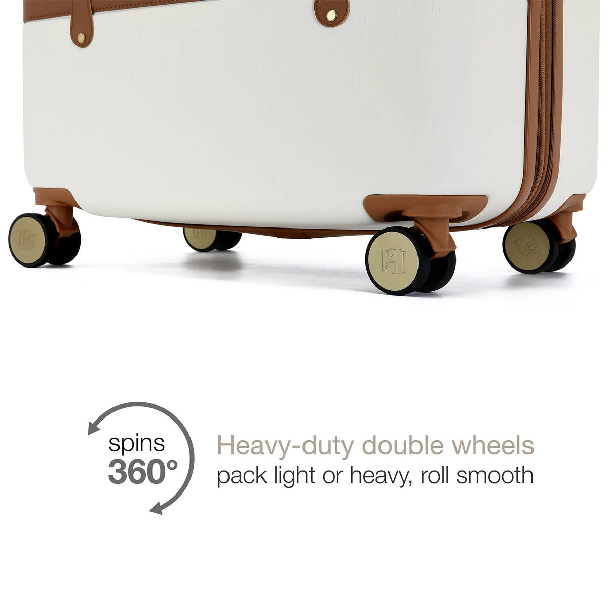 Grace 3 Piece Expandable Retro Luggage Set | Travellty