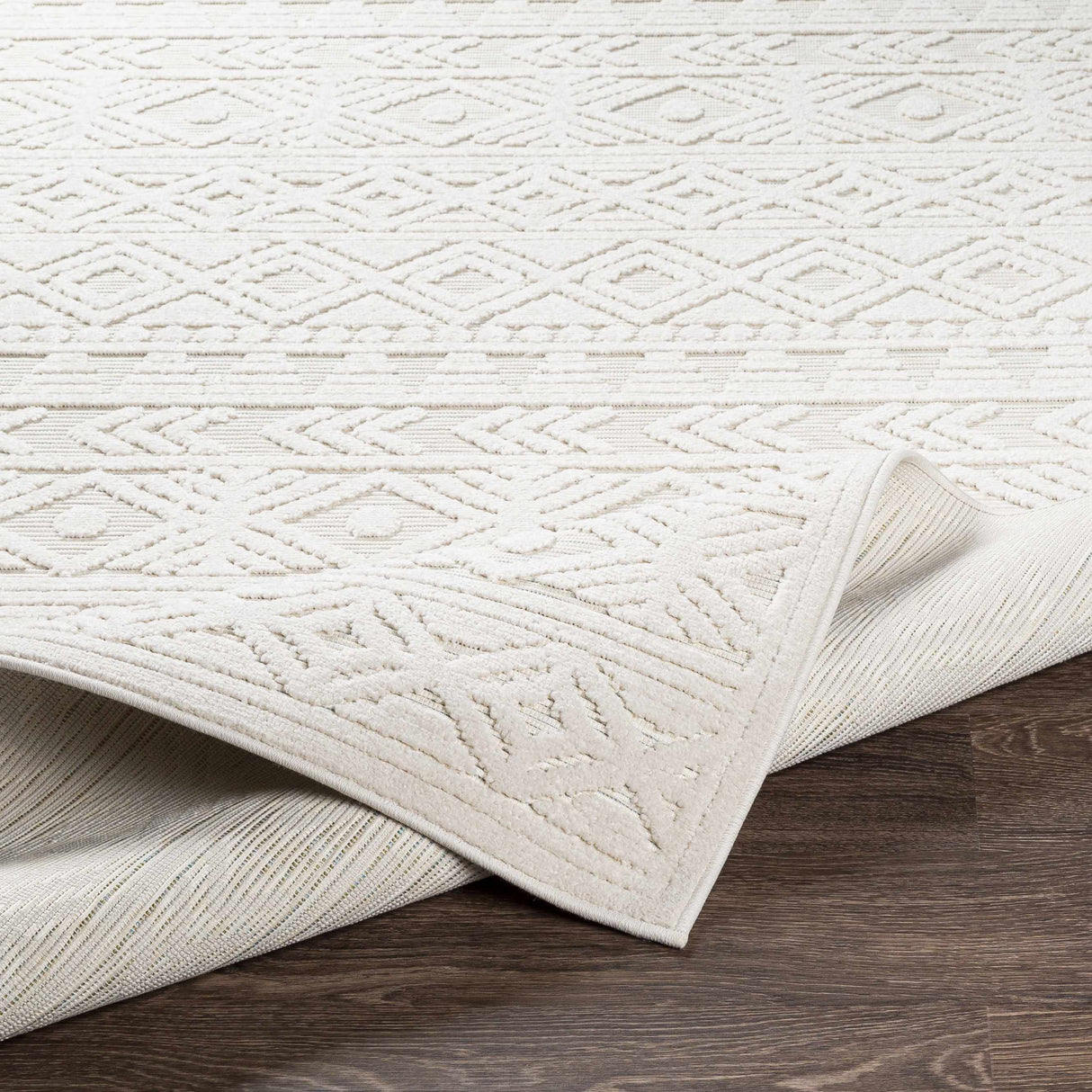 Treuddyn 3D Outdoor Area Rug