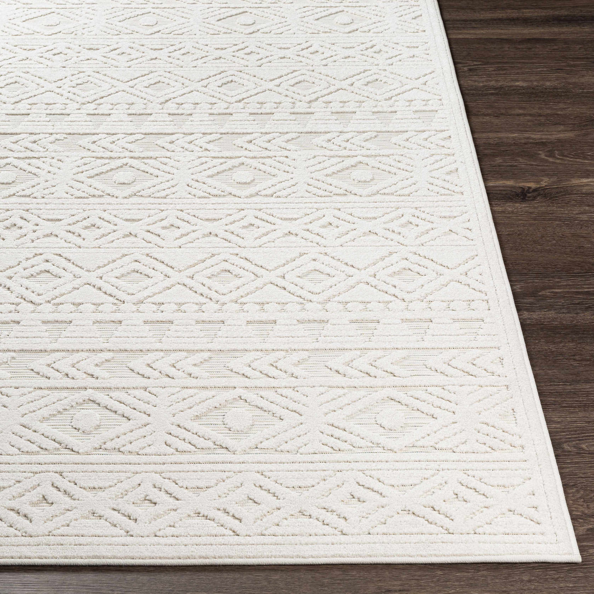 Treuddyn 3D Outdoor Area Rug