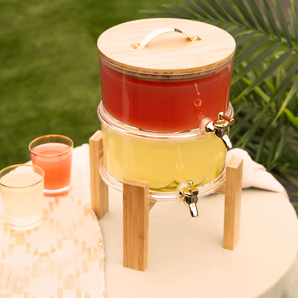 Twine Living Outdoor Double Drink Dispenser - view 4